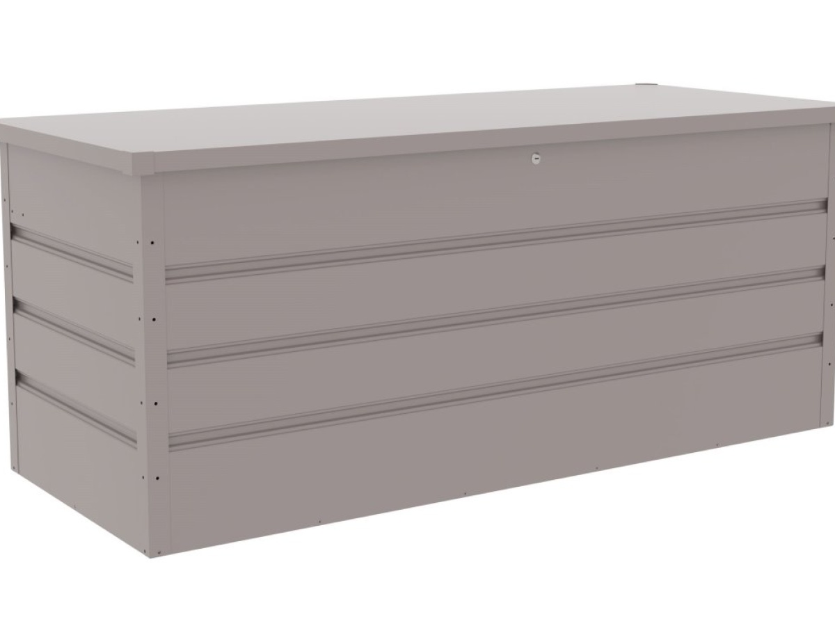 G21 Zahradní box  Denver 770 L, šedý plechový