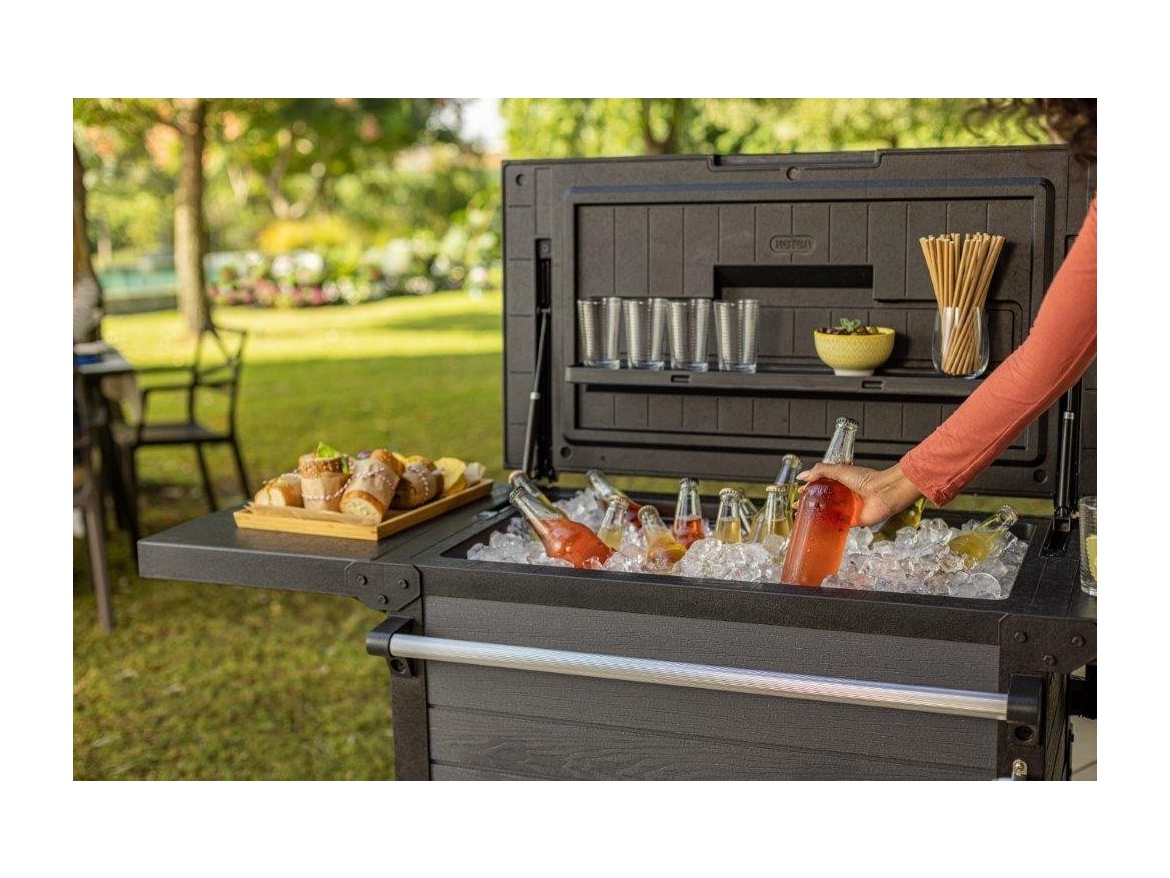 Keter Zahradní stůl  Patio Cooler šedý