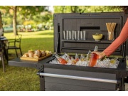 Keter Zahradní stůl  Patio Cooler šedý