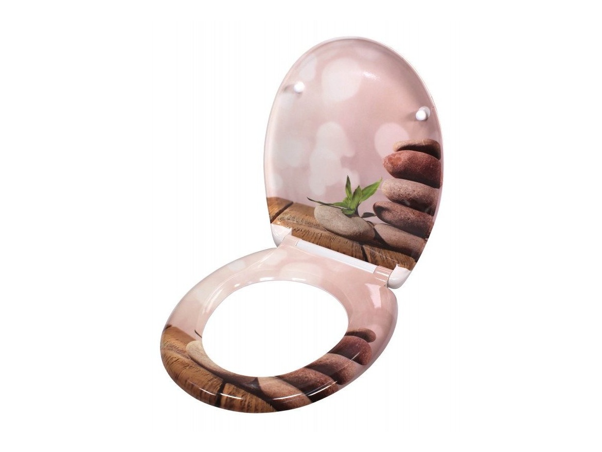 WC sedátka, záchodová prkna Schütte STONE PYRAMID| Duroplast, Soft Close