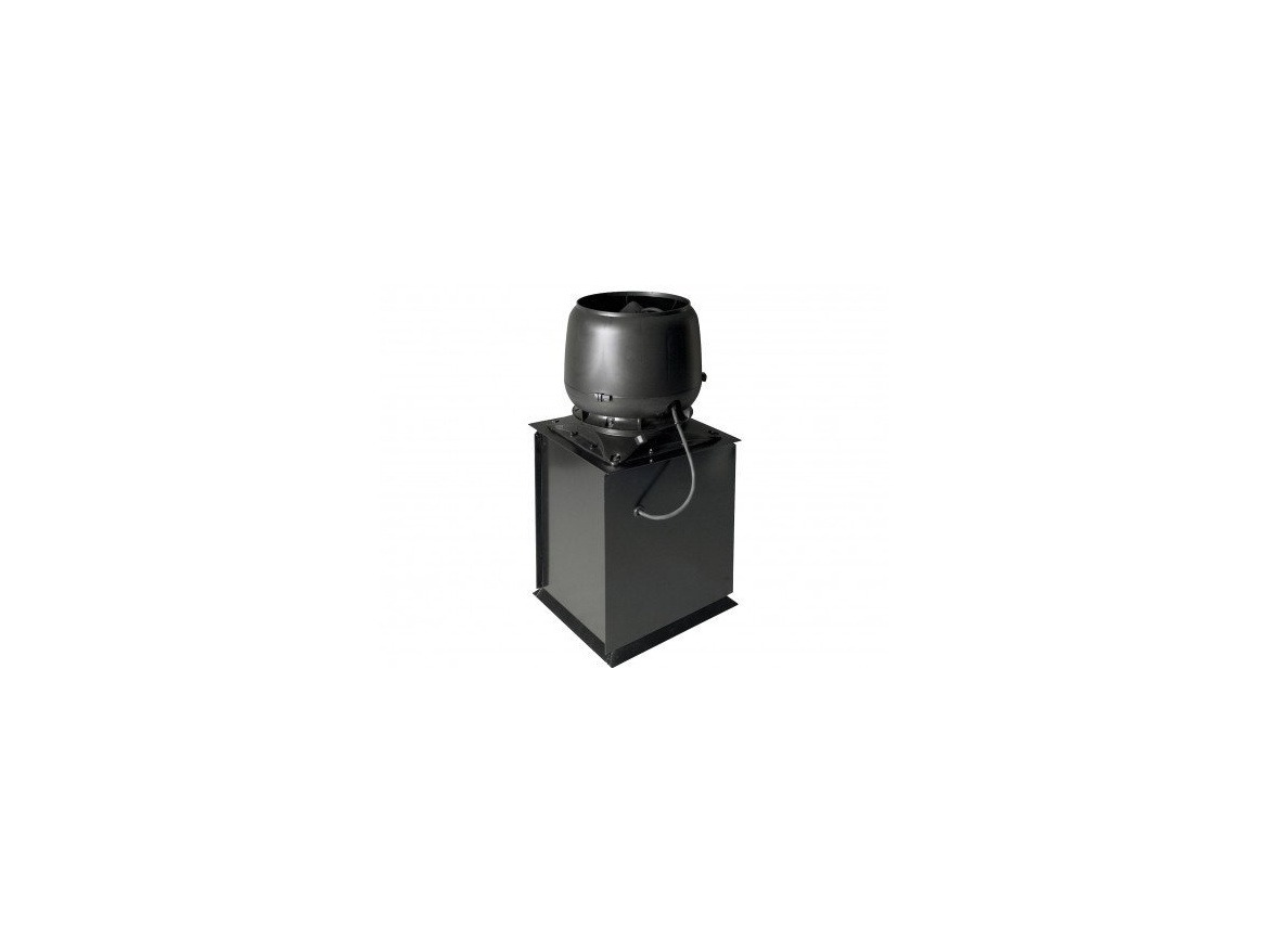 Vilpe Střešní ventilátor E190S Ø125 + montážní deska 300x300 mm