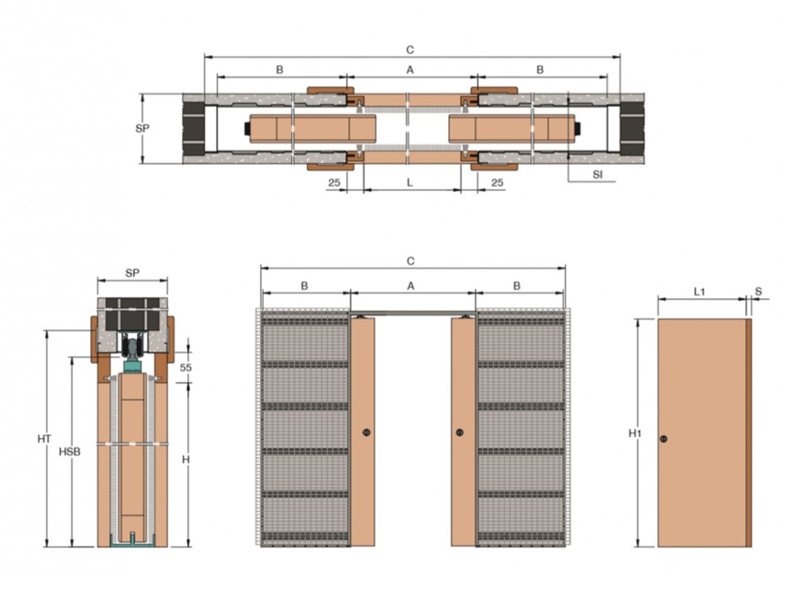 Stavebné púzdro Ermetika Evolution Komfort ZDP
