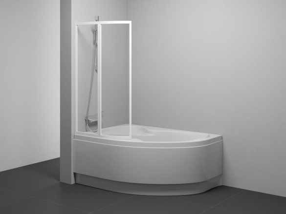 Ravak VSK2 Rosa 140 L, biela+rain