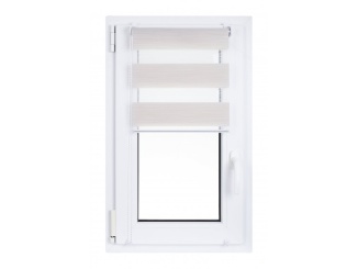 Éjjel-nappal –  Decori Wood 150 cm x 42 cm, bílá / béžová