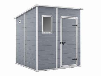 Keter kerti házak – Zahradní domek Keter MANOR Penthouse 6 x 6 šedý / bílý