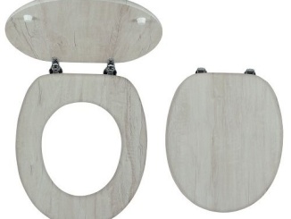 Kiegészítők – Novaservis WC sedátko s poklopem, dřevěný dekor, WC/DUBVELVET