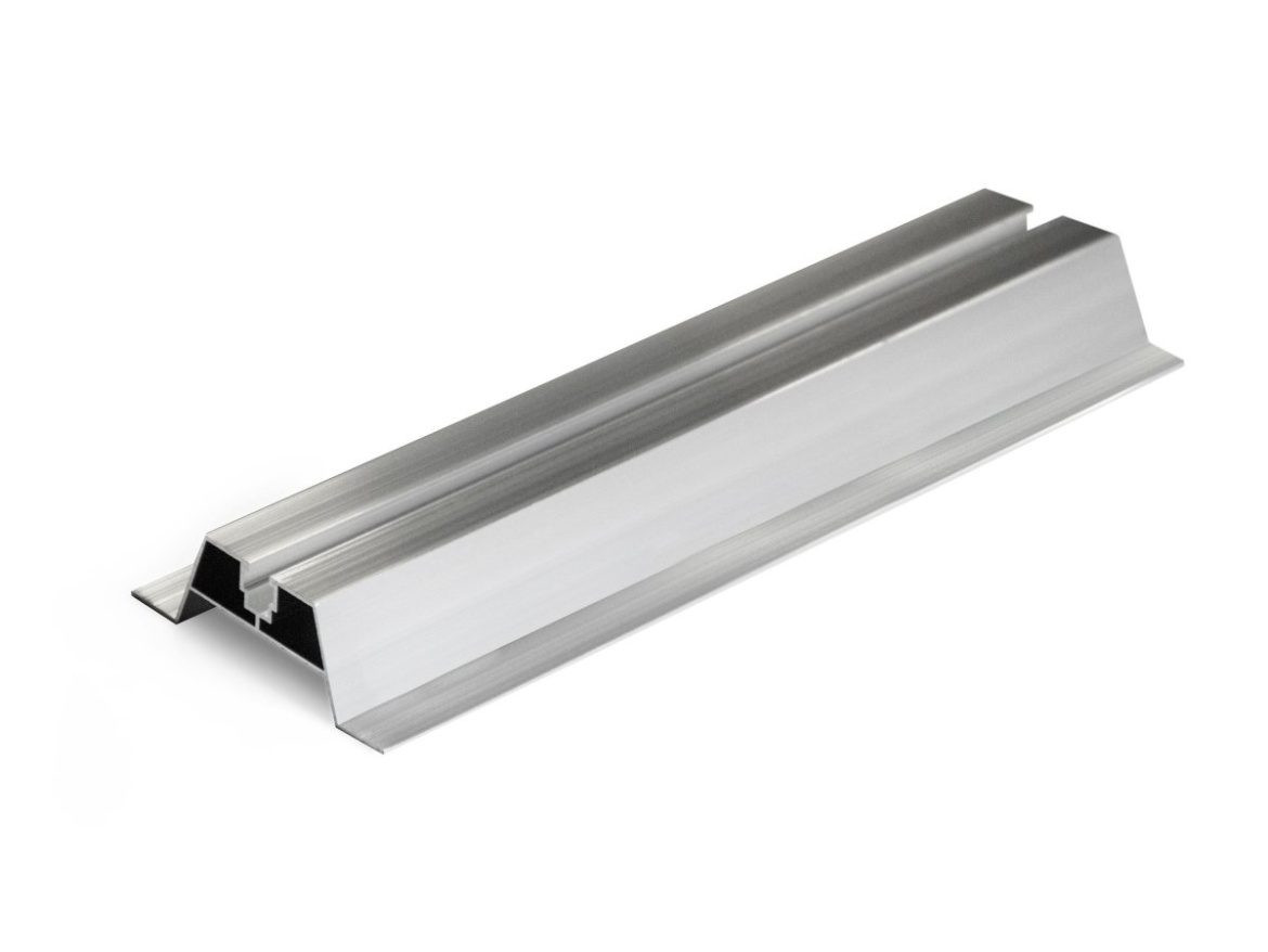 G21 Hliníkový profil  pro trapézovou střechu a čtyřhrannou matku, šíře 114mm, 6 m