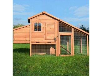 Kurníky –  Scobax Dřevěný kurník BERLIN XL, 1900 x 1130 x 650 mm