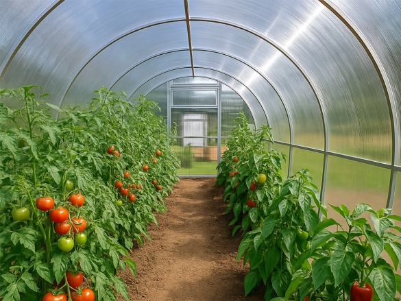 Polikarbonát üvegház Euroskleník Premuim