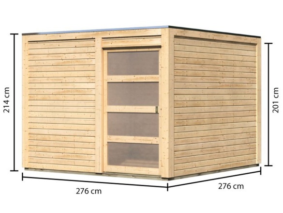 Domček Karibu Qubic