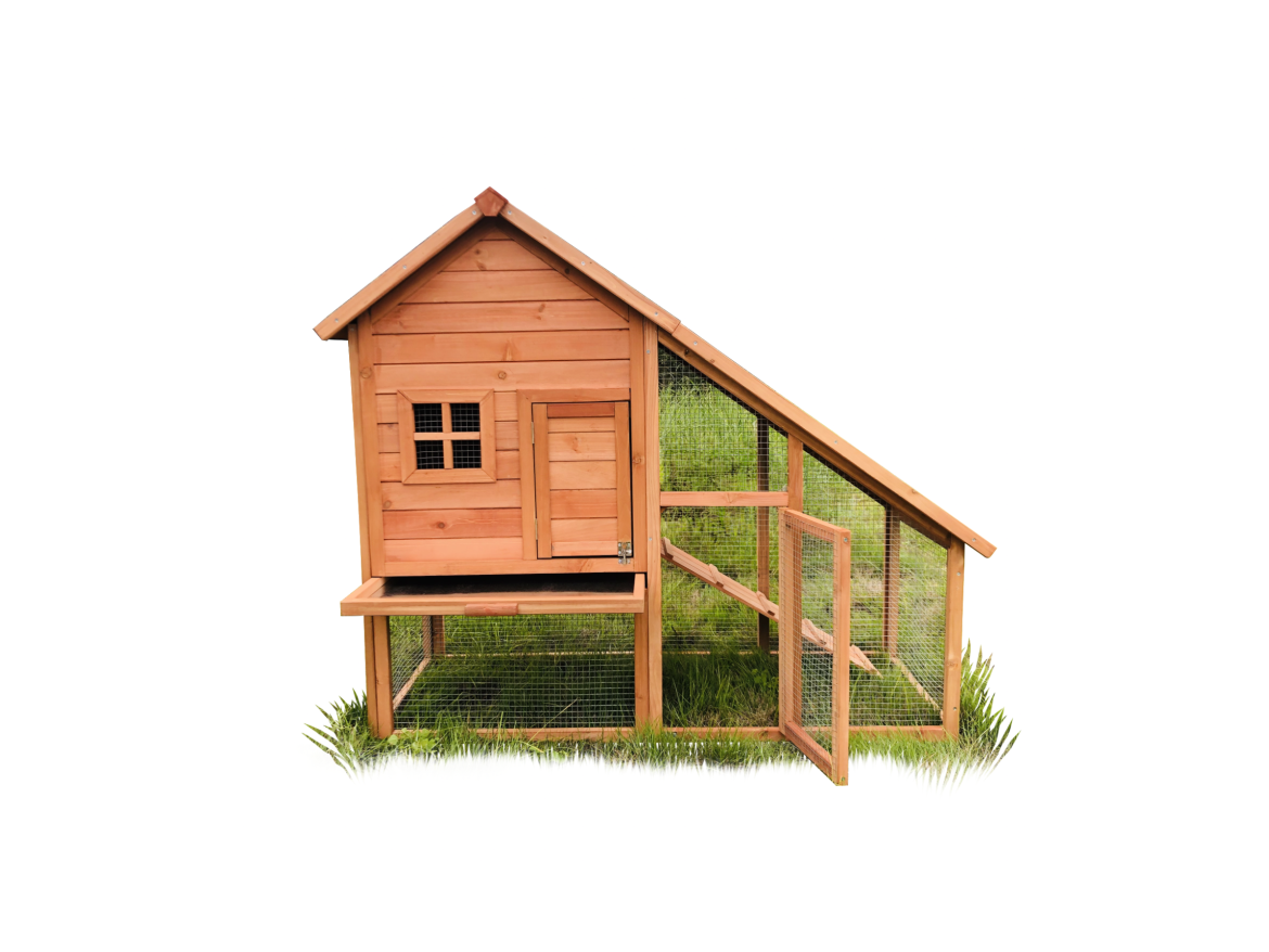 Scobax Dřevěná králíkárna nebo kurník ALBERTA, 1402x660x1200mm