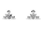 Ravak Sada spodních koleček Blix, 10°