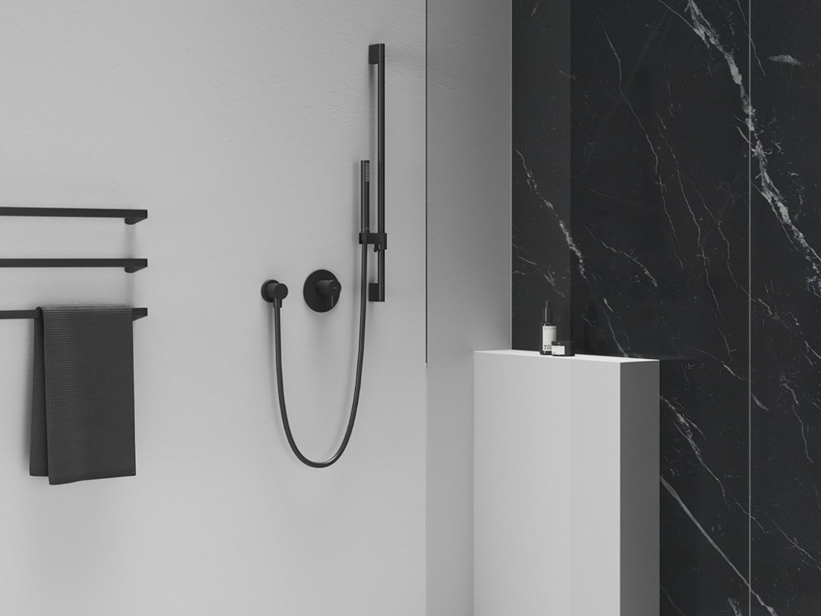 Ravak 913.22BLM Sprchová hadica 150 cm, Black Matt