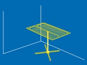 Sušiak na bielizeň Juwel Swing 200