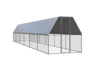 Výběhy –  Scobax Venkovní klec - oplocený výběh - 2x12x2 m