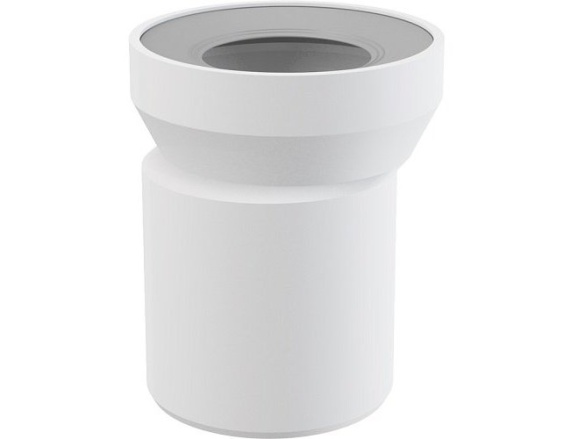 Alcadrain Excentrický nátrubek A92 158 mm, dopojení k WC,