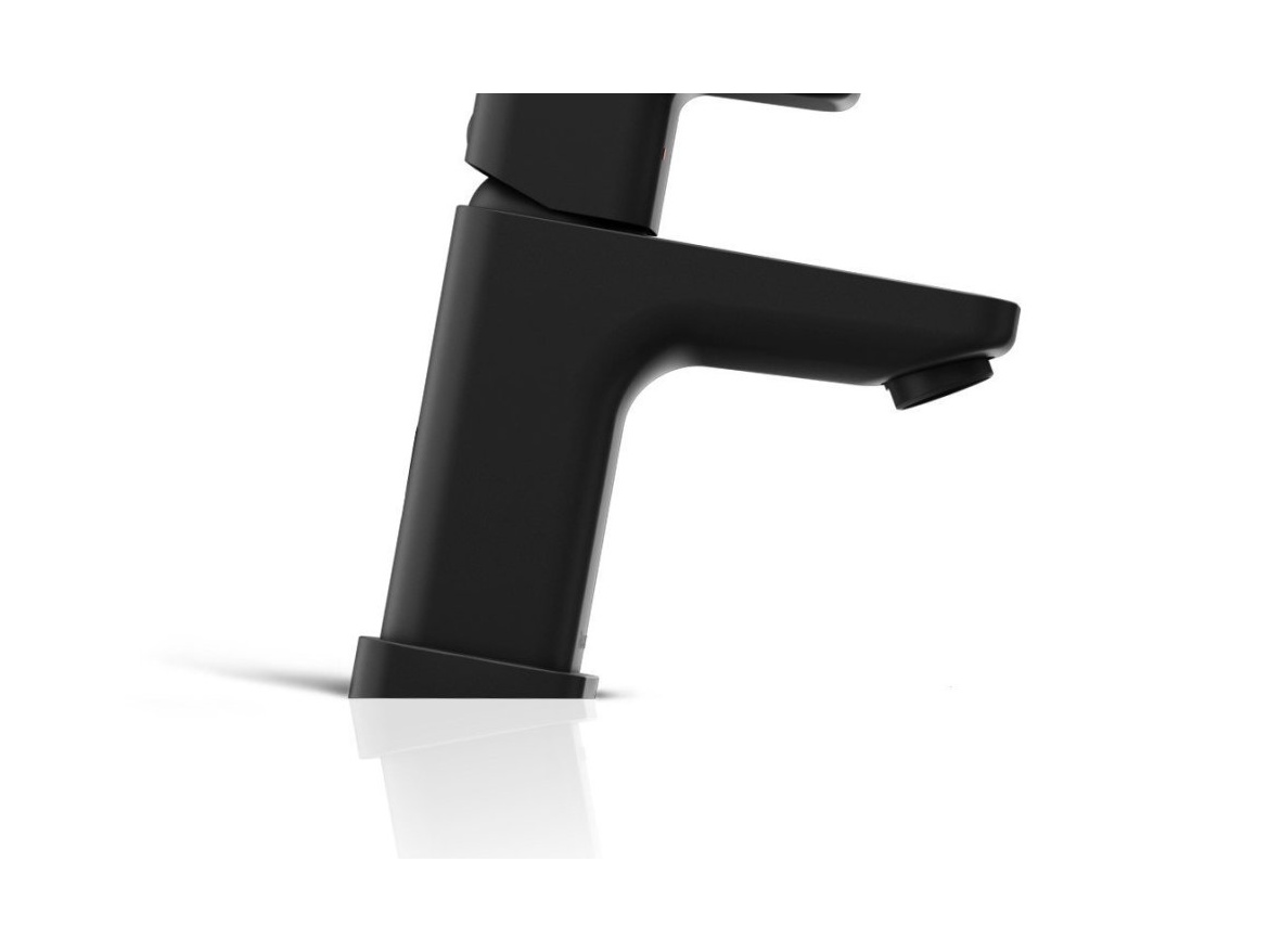 Ravak TD F 012.20BL Umývadlová batéria 144 mm bez odtokovej armatúry, čierna