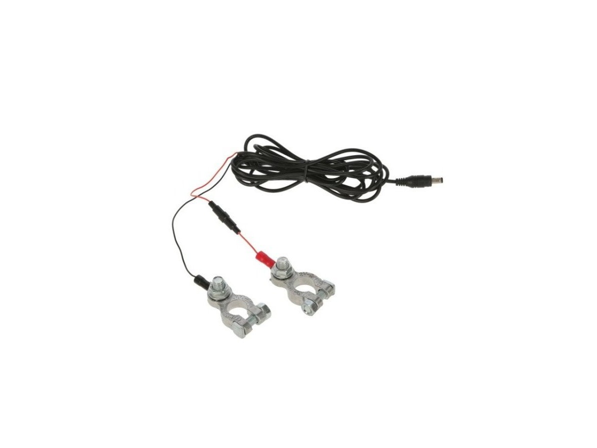 Scobax Propojovací kabel pro elektrické ohradníky a autobaterie, 3 m