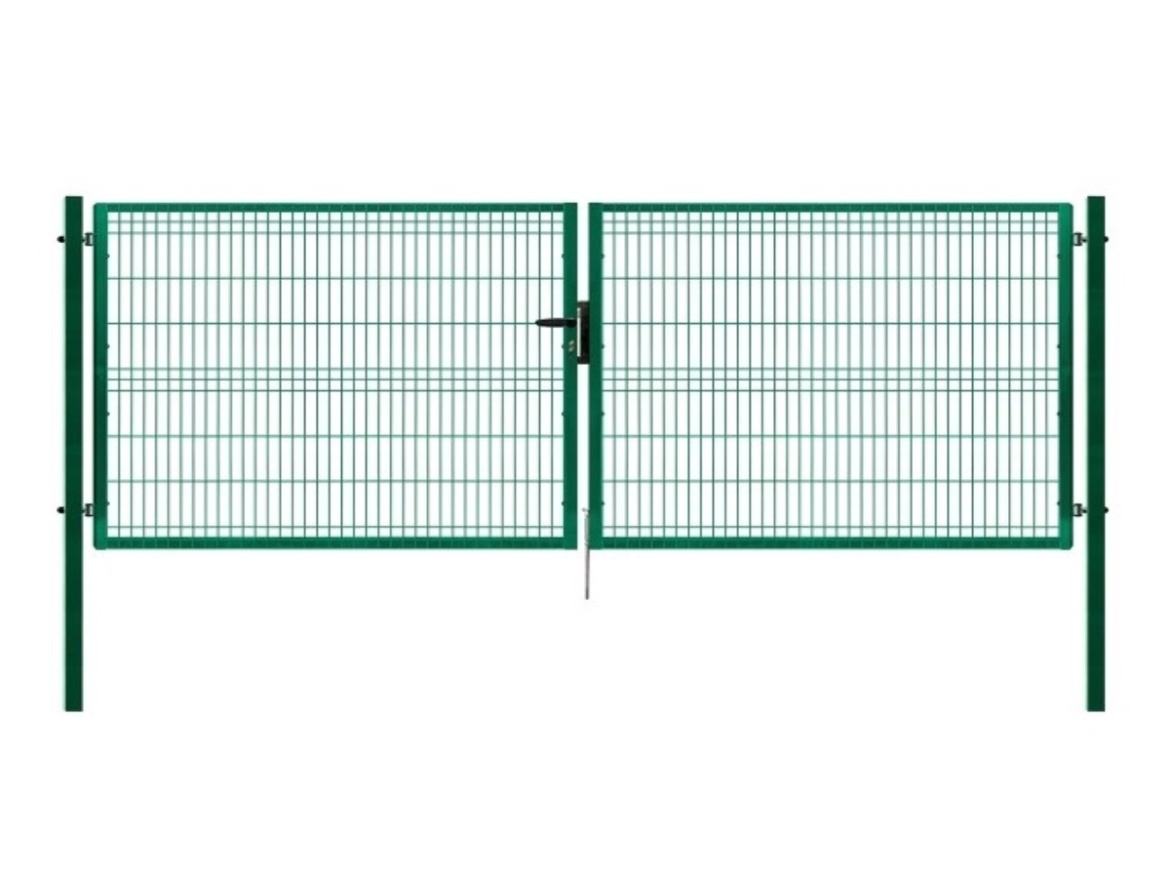 Dvojkrídlová brána Arepo 3D