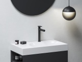 Ravak SG 014.10WHM Umyvadlová stojánková baterie 255 mm bez výpusti, bílá matná