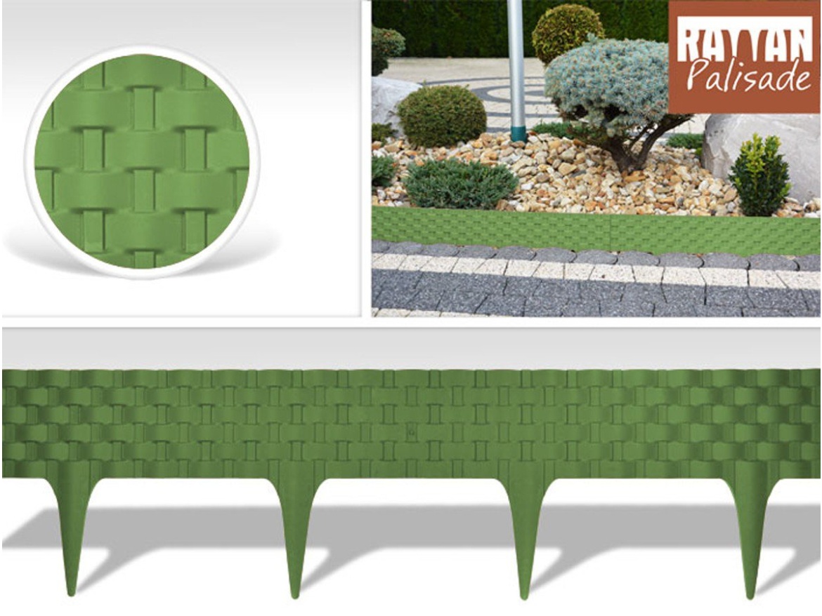 Zahradní palisáda Gardenplast Rattanpalisade