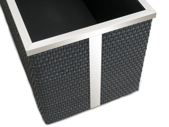 Polyratanový kvetináč Scobax