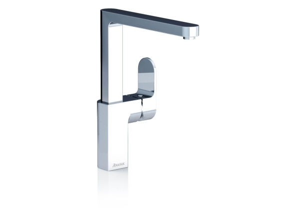 Ravak CR 016.00CR Umývadlová batéria 265 mm s otočným ramienkom, bez odtokovej armatúry, chróm