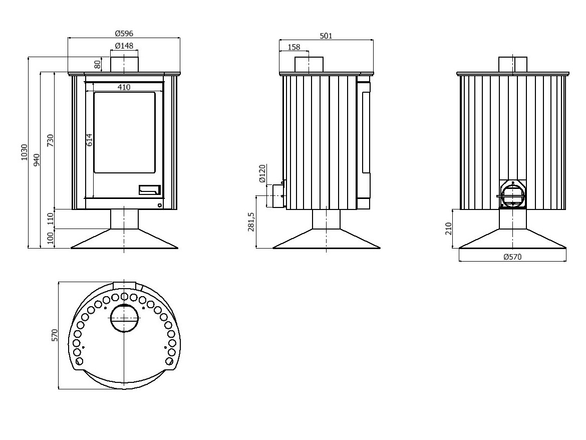 HS Flamingo PICCOLO II N černá