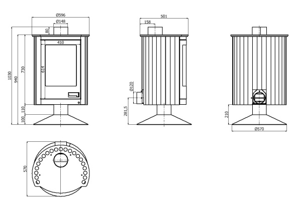 HS Flamingo PICCOLO II N černá
