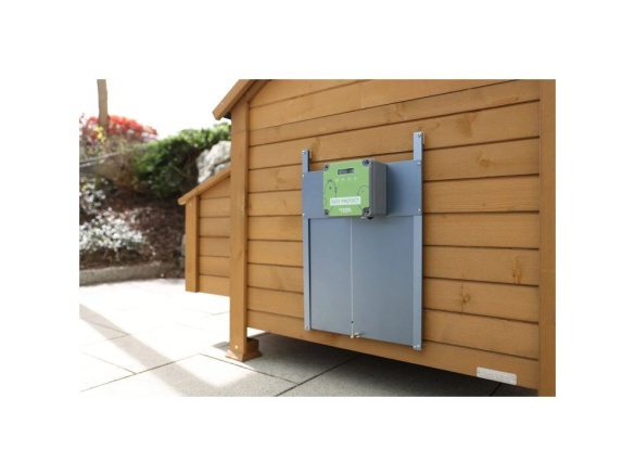 Scobax Automatické otevírání a zavírání kurníku EasyProtect 44x43 - kompletní sada