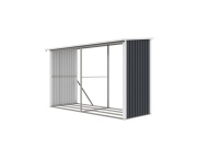 G21 Přístřešek na dřevo  WOH 682 - 302 x 119 cm, antracitový