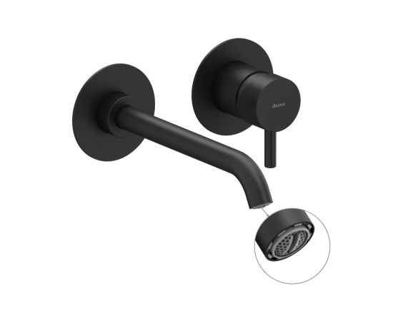 Ravak ES 019.20GB.O1.RB07B Umývadlová podomietková batéria pre R-box, Graphite Brushed