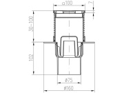 Vpusť Chuděj PVS 75 L