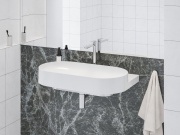 Ravak EL 015.20BLM Umyvadlová stojánková baterie 335 mm bez výpusti, černá matná