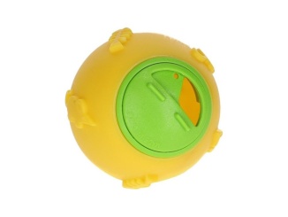 Hydina –  Scobax Krmítko pro drůbež - míček na zrní pro slepice, 7,5 cm