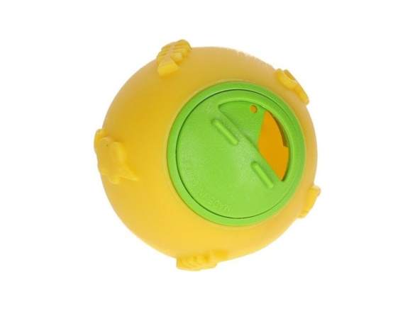 Scobax Krmítko pro drůbež - míček na zrní pro slepice, 7,5 cm