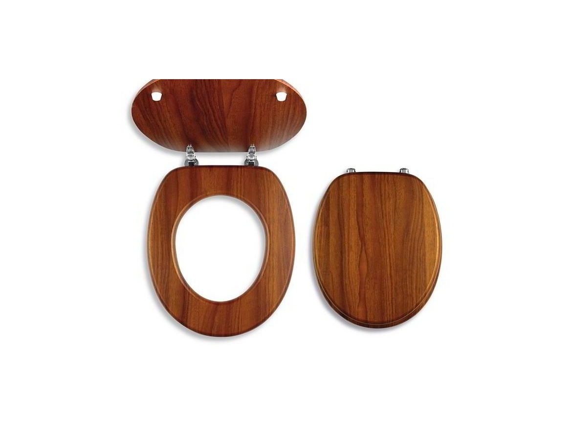 Novaservis WC sedátko s poklopem, dřevěný dekor,  WC/DUB2