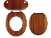 Novaservis WC sedátko s poklopem, dřevěný dekor,  WC/DUB2