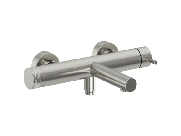 Ravak NX 022.30SSB  Vaňová nástenná batéria bez sprchového setu, nerez kefovaný