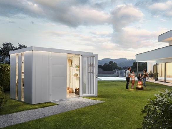 Plechový záhradný domček Biohort Neo