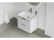 Ravak Umývadlo Comfort 80, s otvorom pre batériu, bez prepadu, biela