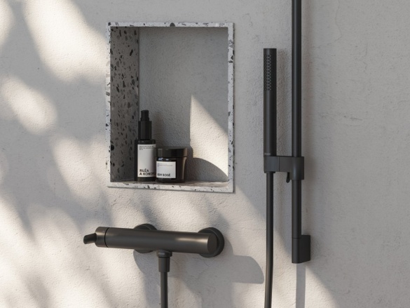 Ravak PU 032.00CR Sprchová nástenná batéria bez sprchového setu, chróm