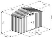 Zahradní domek Maxtore