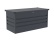 G21 Zahradní box  Denver 280 L, antracitový plechový