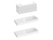 Ravak SD Lite 120 P skrinka pod umývadlo biela