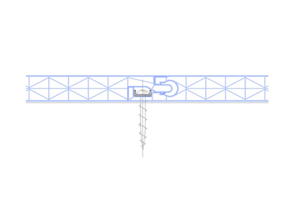 Polykarbonátová deska Lanit Plast Clickloc 16 mm