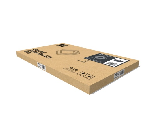 G21 Vyvýšený záhon  Daisy 100 x 80 x 52 cm, plechový, hnědý