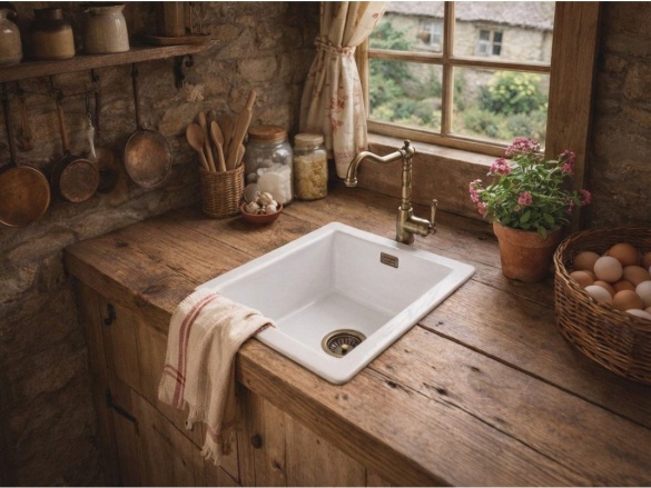 Kuchyňské dřezy Deante Sabor 450