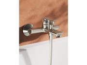 Ravak SL 022.00CR Vaňová nástenná batéria bez sprchového setu, chróm