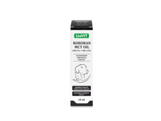 Chov zvířat –  Scobax ROBORAN MCT OIL CBD 5%+CBG 2,5% 10 ML